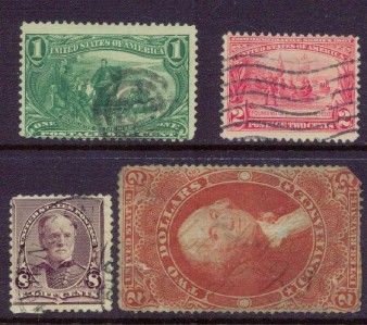 CRAZY DEALS 49 Old US Stamps UNCHECKED  