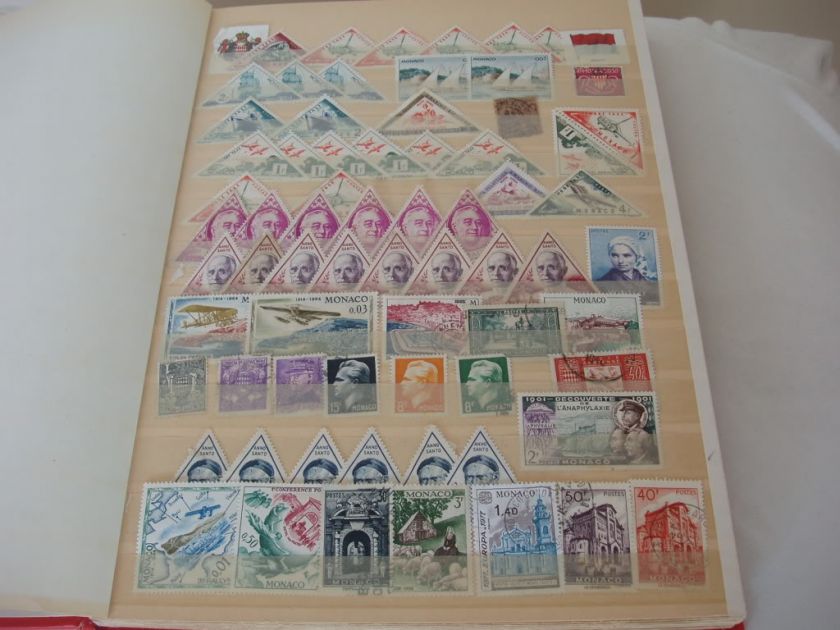 Monaco early to modern collection in stockbook. Mint and used, stamps 