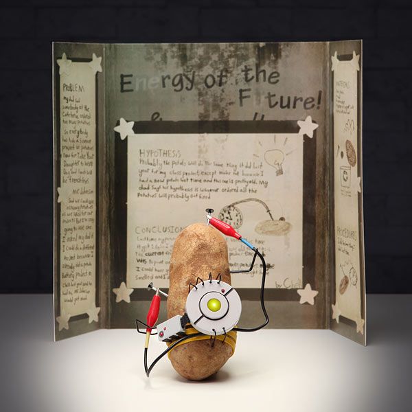 RARE Portal 2 Talking PotatOs Science Kit Aperature Potato Cave 