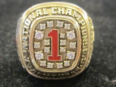 Arkansas Razorbacks National champions ring 1994 Basketball  