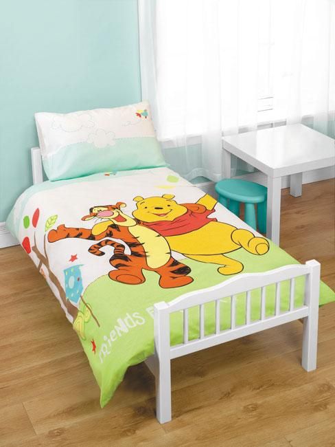 in 1 JUNIOR TODDLER COT BED BEDDING BUNDLE (DUVET + PILLOW + COVERS 