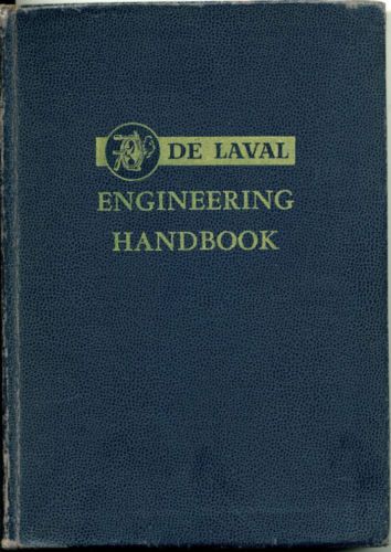 De Laval Handbook Pump Turbine Delaval Asbestos 1955  