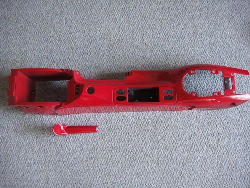 PORSCHE 996 C2 C4 /GT 3 TURBO S GT 2 RED CENTER CONSOLE REFINISHED OEM 