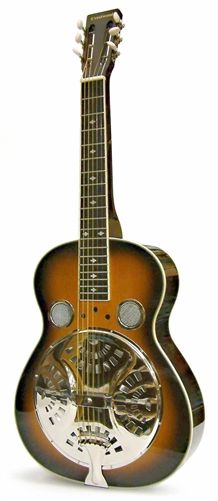 Crestwood 2025SSB Square Neck Wood Body Resonator Dobro Guitar  