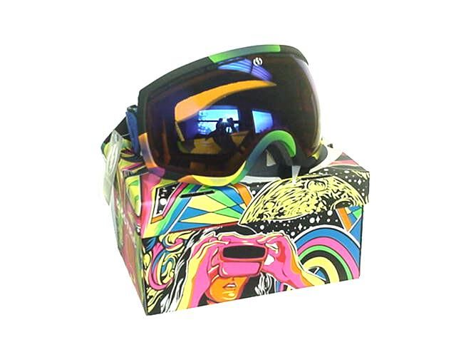 ELECTRIC EG2 ATMOSPHERE BRONZE BLUE CHROME GOGGLES 884932117926  