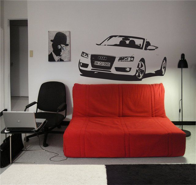 AUDI RS8 A4 A6 TT Q7 Wall Decor Vinyl Decal Sticker 04  