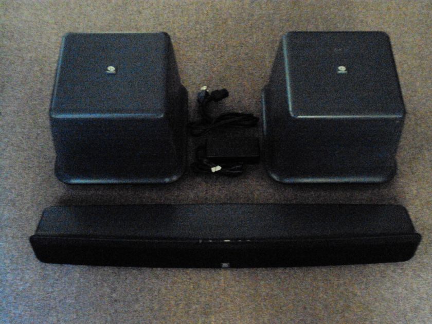 BOSTON ACOUSTICS TVee MODEL TWO w/ 2  WIRELESS SUBS  