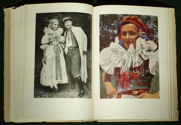 BOOK Czech & Slovak Folk Costume traditional ethnic fashion KROJ art 