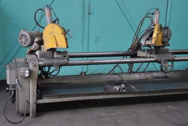 SAMPSON SEMI AUTOMATIC DOUBLE MITER NON FERROUS SAW  