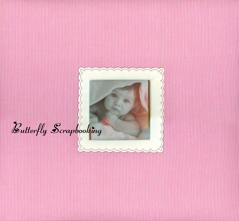 BABY GIRL 12x12 Scrapbook Memory Album Paper Studio NEW  