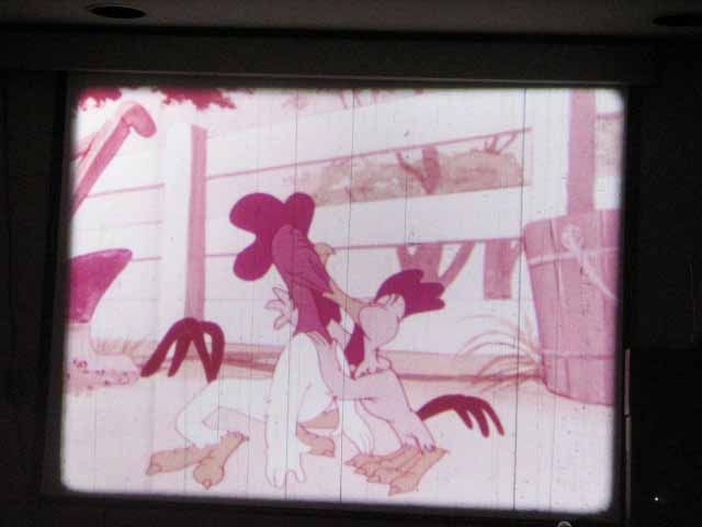 16mm Film 48 THE RATTLED ROOSTER Merrie Melodies Toon  