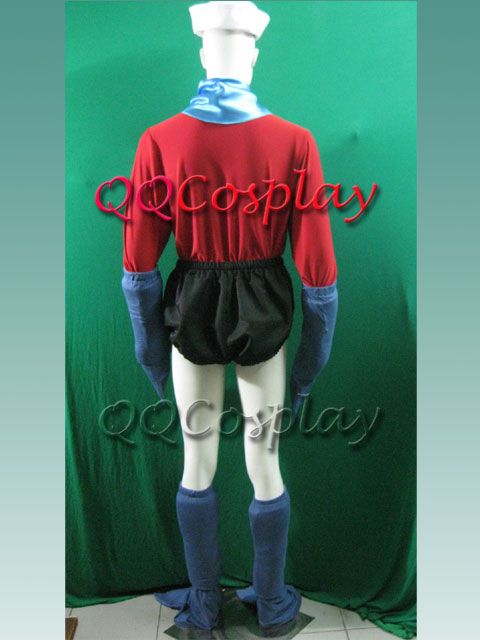 Sponge Bob Square Pants Barnacle Boy Costume Cosplay  