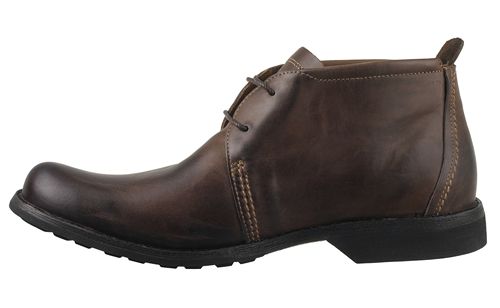 Timberland Mens Boots Earthkeepers City Plain Toe Chukka Brown Leather 