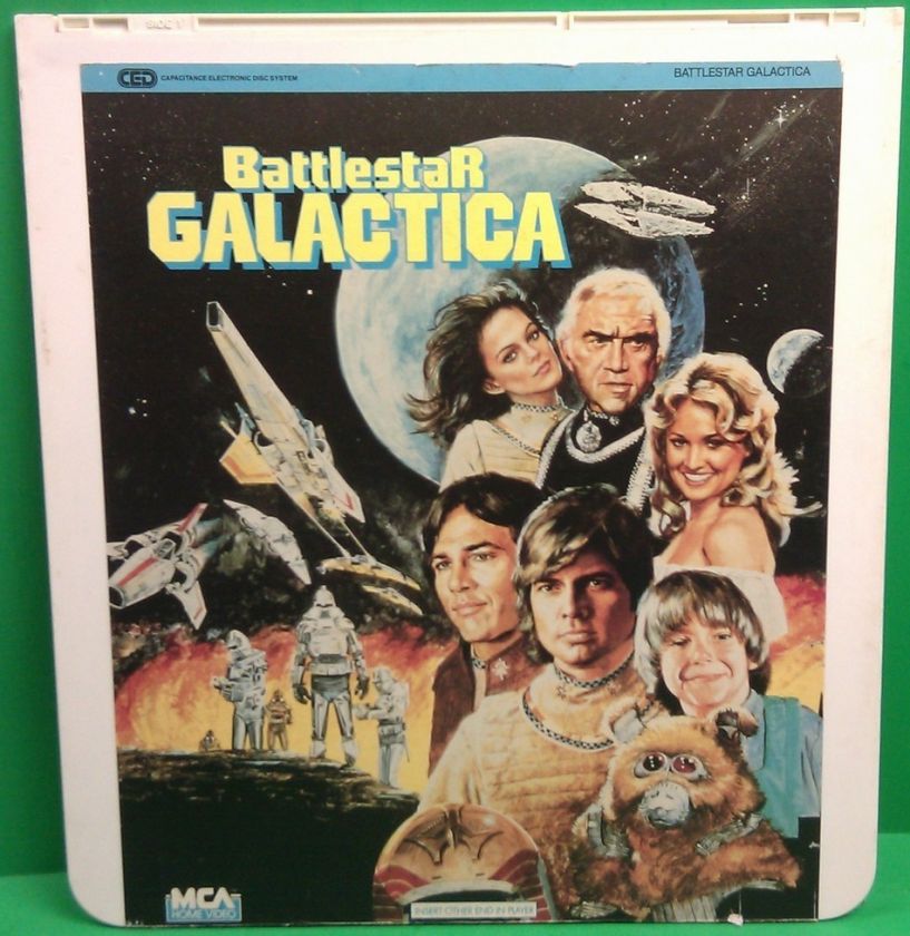 VINTAGE BATTLESTAR GALACTICA TOS CED MOVIE 1983 FRAK  