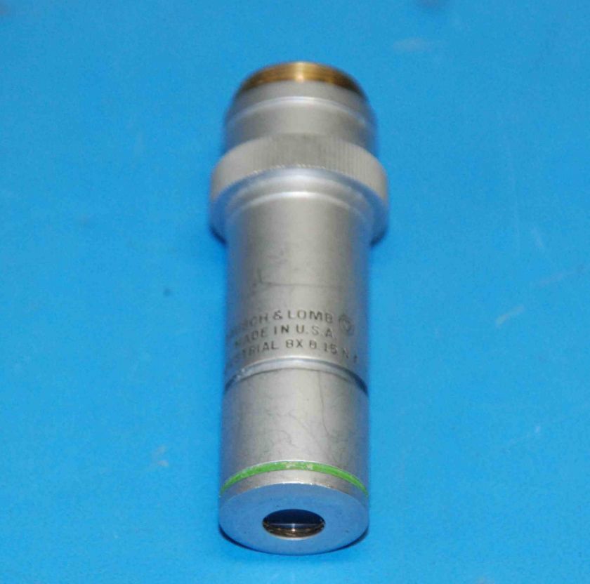 BAUSCH & LOMB MICROZOOM INDUSTRIAL 8X OBJECTIVE 0.15  