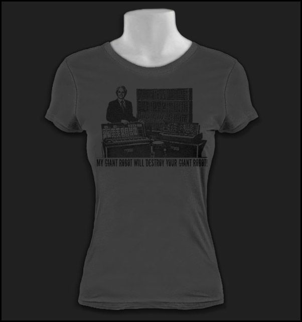 Womens MOOG SYNTH Minimoog Theremin Lady T Shirt S 3XL  