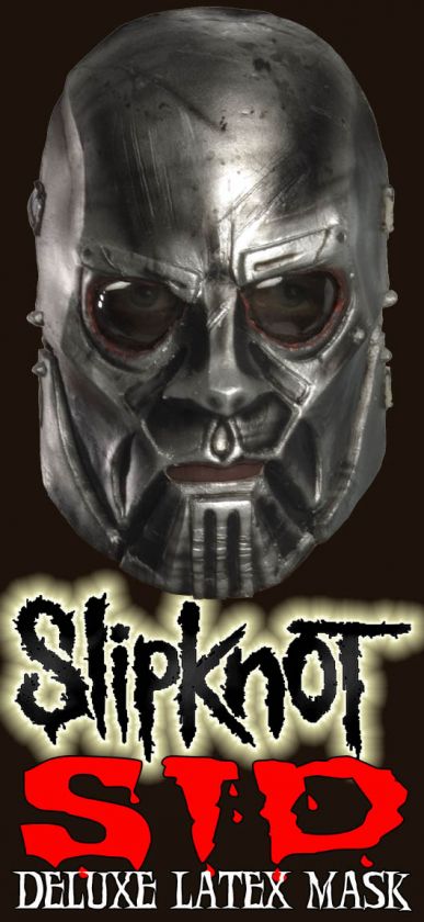 OFFICIAL SLIPKNOT SID 2008 DELUXE LATEX MASK  