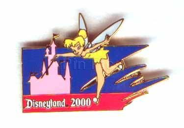 Disney Tinker Bell Disneyland 2000 castle Pin/Pins  