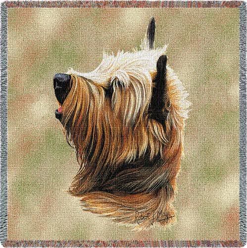 Dog Blanket Cotton Afghan Sofa Couch Bed Tapestry Throw  