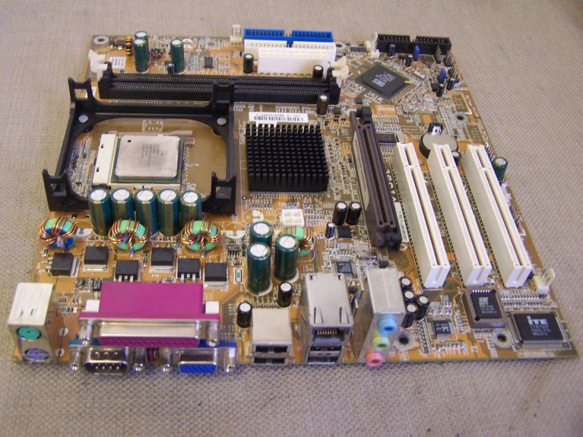 FIC VI39L Motherboard with Intel Pentium 4 SL6EF 2.4GHz  