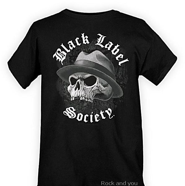 Black Label Society Skull heavy metal rock T Shirt M L NWT  