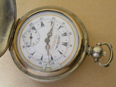 DENT LONDON Engrav Movement OTTOMAN Pocked Watch c1880  