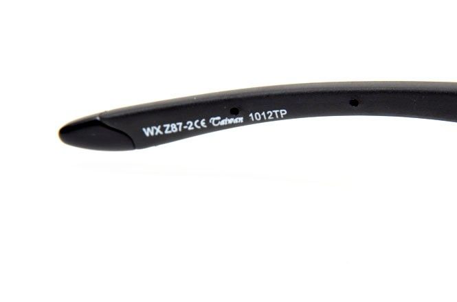 WILEY X BLINK 557 BLACK POLARIZED COPPER SUNGLASSES  