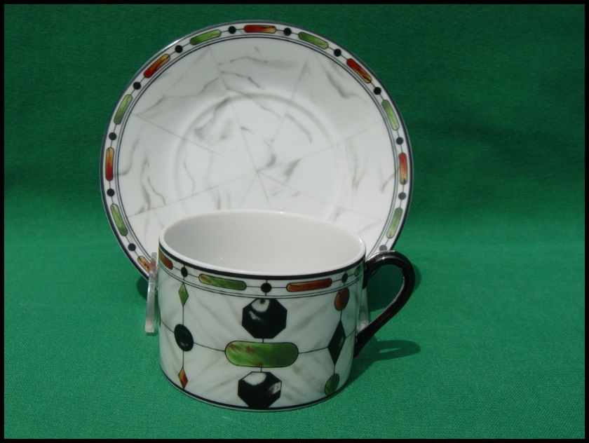 Firenze TAITU Cup & Saucer Emilio Bergamin Italy *****  