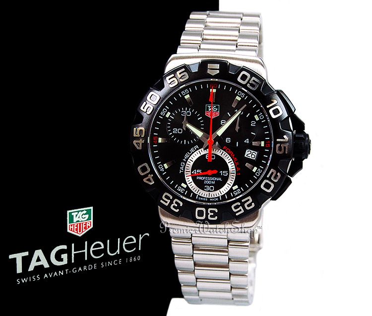 NEW TAG HEUER FORMULA 1 CHRONO CAH1110.BA0850 MENS F 1 CHRONOGRAPH 