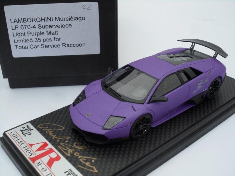 43 MR Lamborghini Murcielago SV670 Matt Purple  