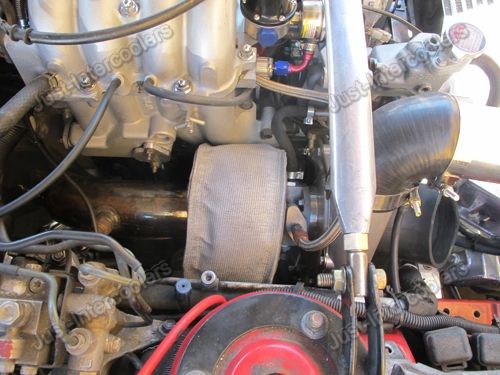 T25/T28/T3 TURBO BLANKET/Turbo Heat Shield/Black  