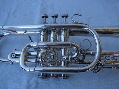 VINTAGE 1965 BACH STRAD. CORNET 181 SML   SERIAL #S ON VALVES   FREE 