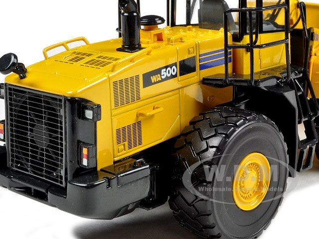 Brand new 150 scale diecast car model of Komatsu WA500 6 Wheel Loader 