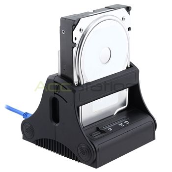 SYBA SD ENC50036 USB3.0 Hard Disk Drive Docking Station  