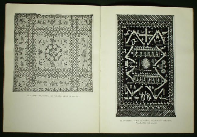 BOOK Indian Embroidery ethnic textile Mughal Kashmir  