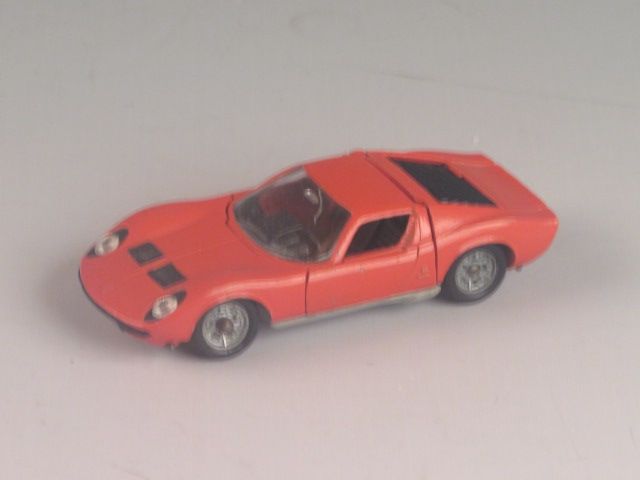 Vintage Solido Lamborghini P400 Miura 1/43 Scale Diecast Car  