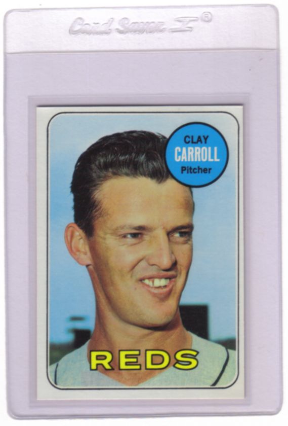 1969 Topps Set Break #26 Clay Carroll Reds NM MT  