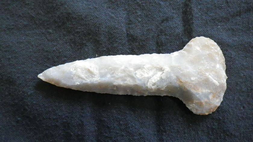 SPEARHEAD SPEAR POINT SPEAR HEAD STONE ARROWHEAD  