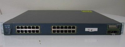 Cisco Catalyst 3550 Series 24 Port Inline Power Switch WS C3550 24 PWR 