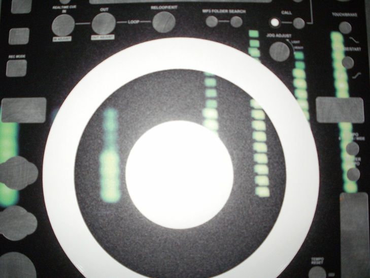 Pioneer CDJ 1000 800 850 400 900 200 2000 Skin Faceplate Absolute one 