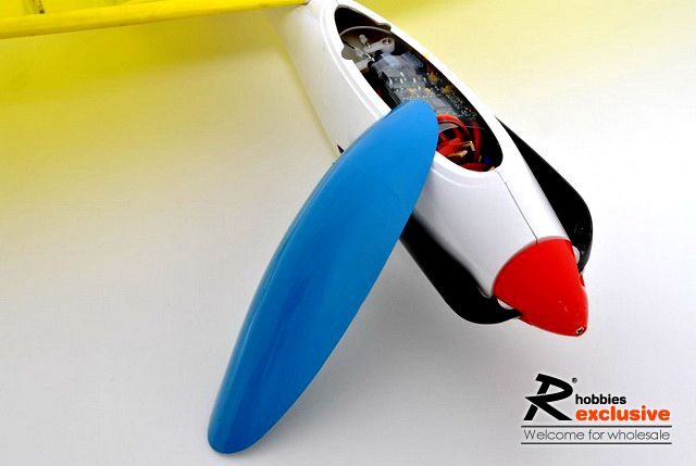 Channel RC 1.2M E 385 Funny Guy RC Glider Sailplane  