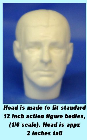 12 1/6 CUSTOM LON CHANEY JR FIGURE HEAD  