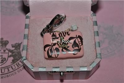 Juicy Couture PINK LAPTOP COMPUTER CHARM BRAND NEW AUTHENTIC  