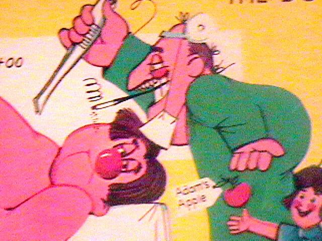 Vintage 1965 Smoking Doctor Operation Game Nice  