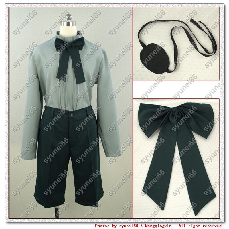 Black Butler II Ciel Cosplay Costume Any Size  