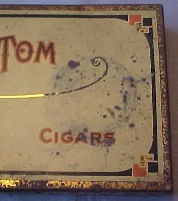 VINTAGE LITTLE TOM CIGARS TIN  