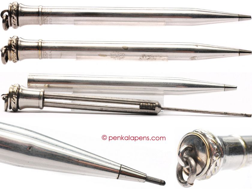 WAHL Eversharp silver plated propelling pencil 1920s  