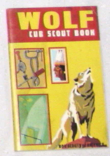 Vintage Book   WOLF CUB BOY SCOUT BOOK   1970  