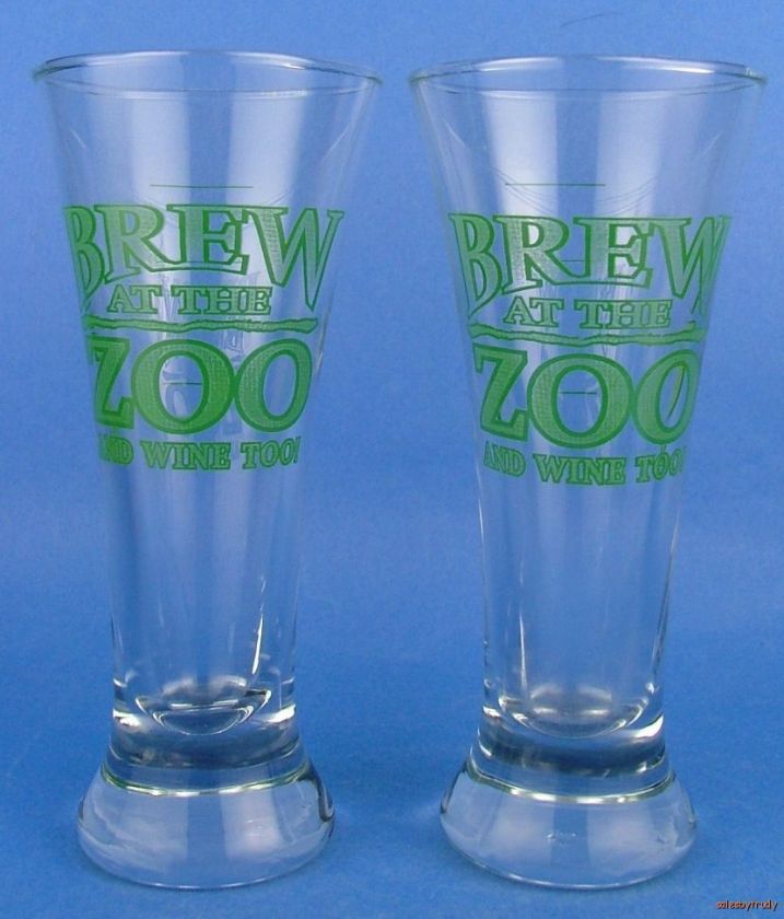 Libbey Brew at the Zoo 4 oz Pilsner Beer Wine Glass  