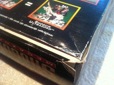 Vintage Power rangers Deluxe Shogun Megazord Rare boxed mighty morphin 